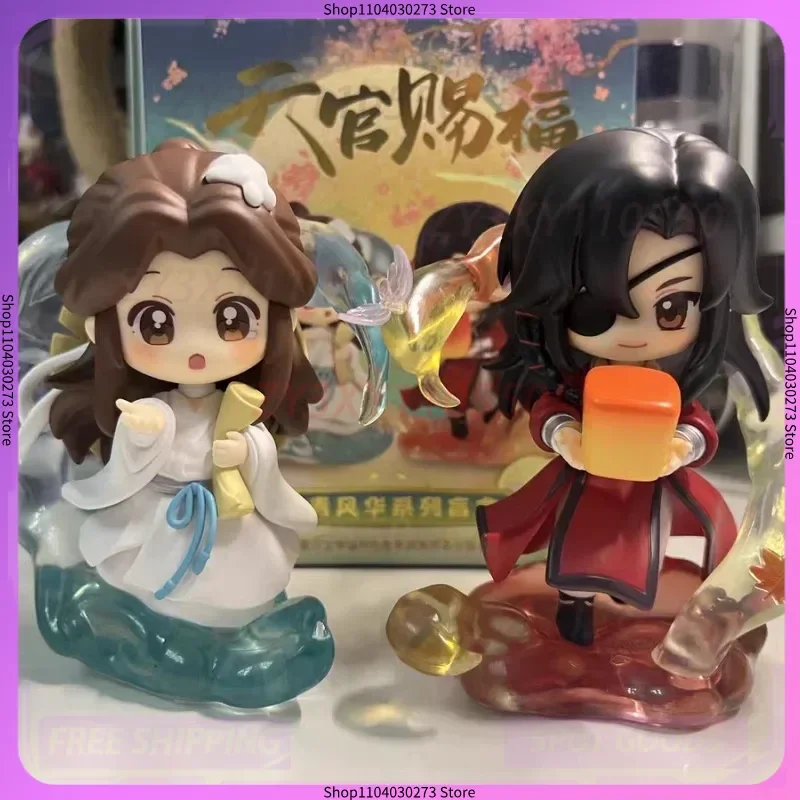 

Оригинальные небесные чиновники, благословение, слепая коробка, серия ярких цветов, загадочные коробки, фигурки аниме, игрушки, подарок на день рождения, украшение для комнаты