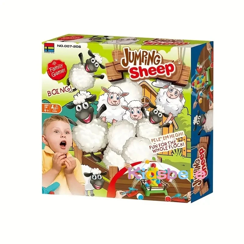 Jumping Sheep Game Catapulting Sheep Board Game For 4-12 kids Sheep Shoot Tabletop Family Game Xmas Gifts For Children