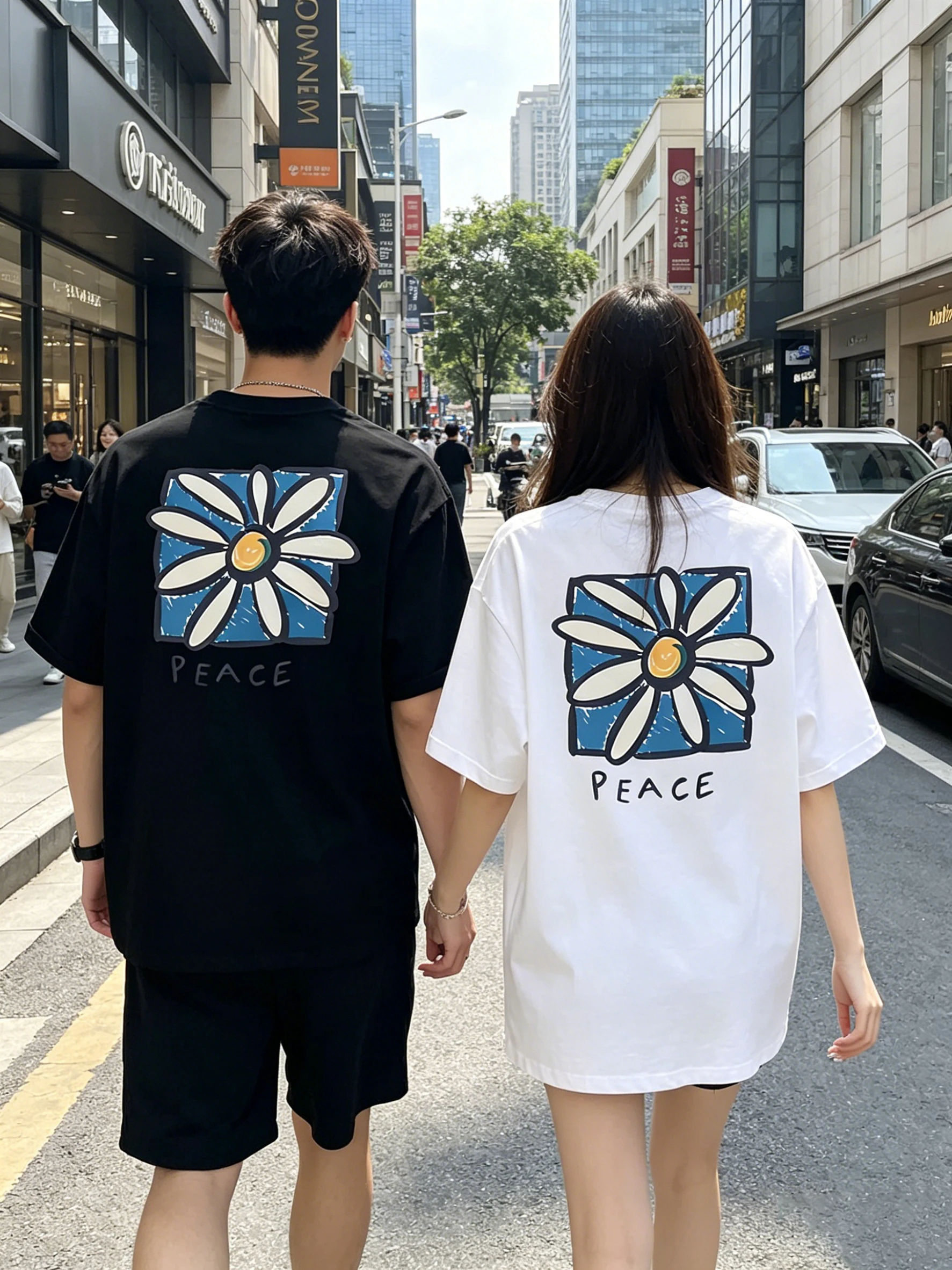 2026 Summer Men's Women's Thin Styles Hiking T-Shirt Japanese & Korean Streetwear Style Machine Washable Full Of Vintage Charm