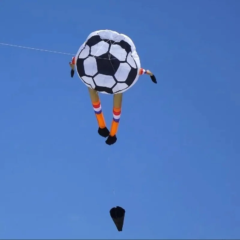 free shipping football kite large soft kites flying for adults nylon kites windsocks kitesurf equipment outdoor games Puppy fun