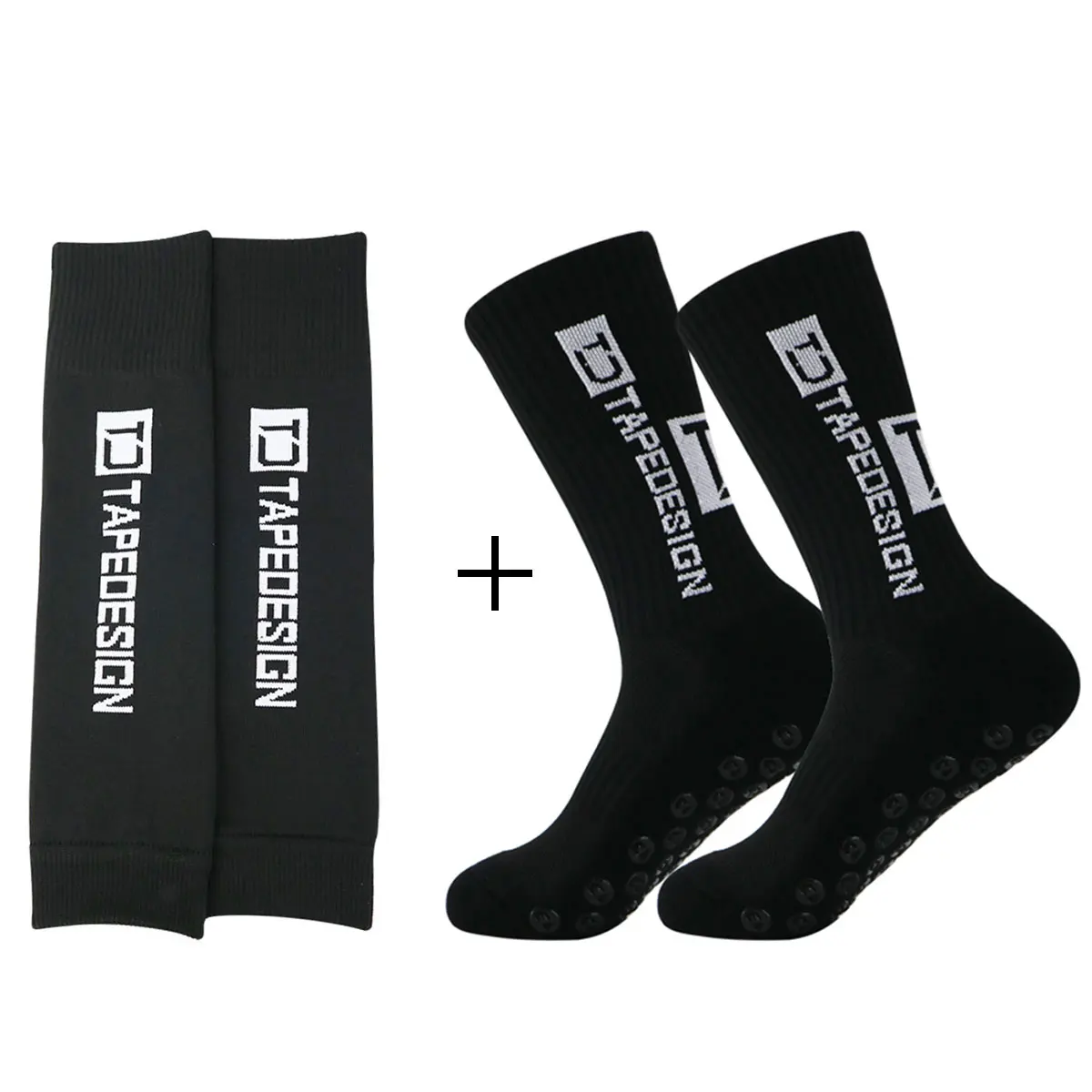 Towel bottom mid tube football socks, moisture absorption and sweat wicking sports socks, wear-resistant and anti slip adhesive