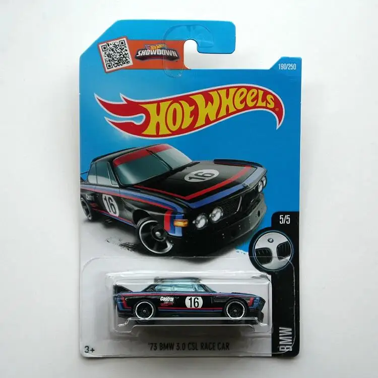 2016-190X HOT WHEELS 1:64 73 BMW 3.0 CSL RACE CAR Collection die cast alloy car model decoration gift