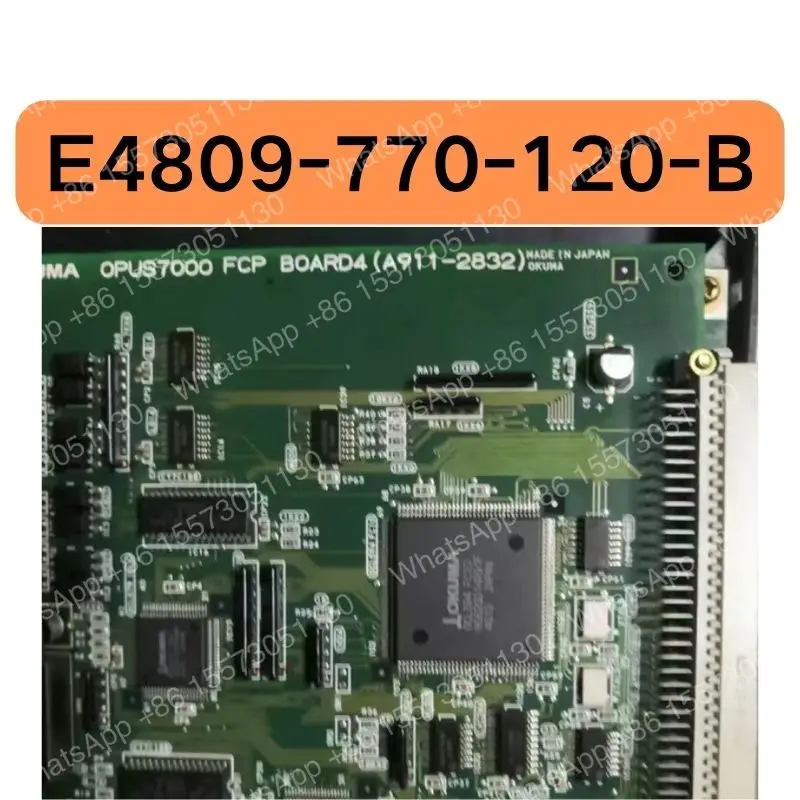 Second hand A911-2832 fiber optic board E4809-770-120-B tested OK and the function is intact