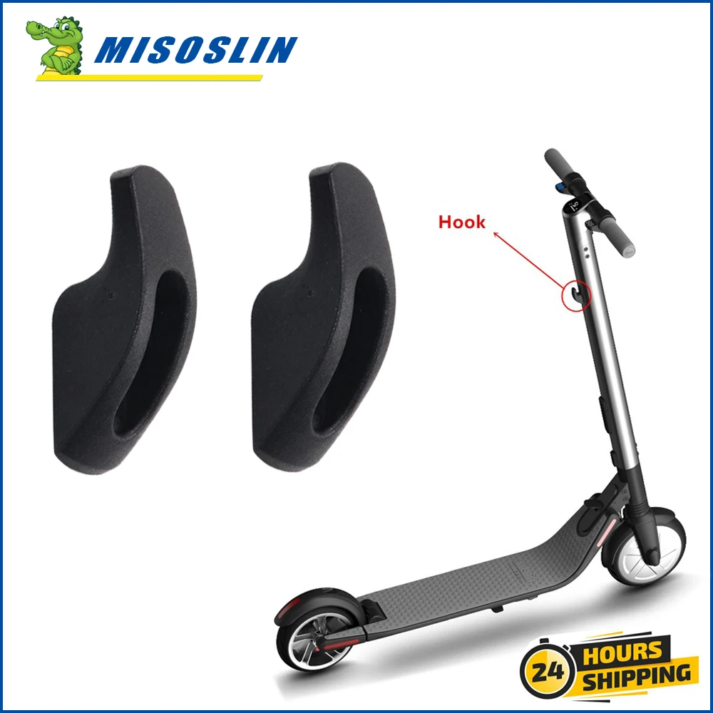 Front Hook Storage Hanger Holder for Ninebot ES1 ES2 ES3 ES4 Skateboard Black Hanging Bag Hooks Electric Scooter Accessories