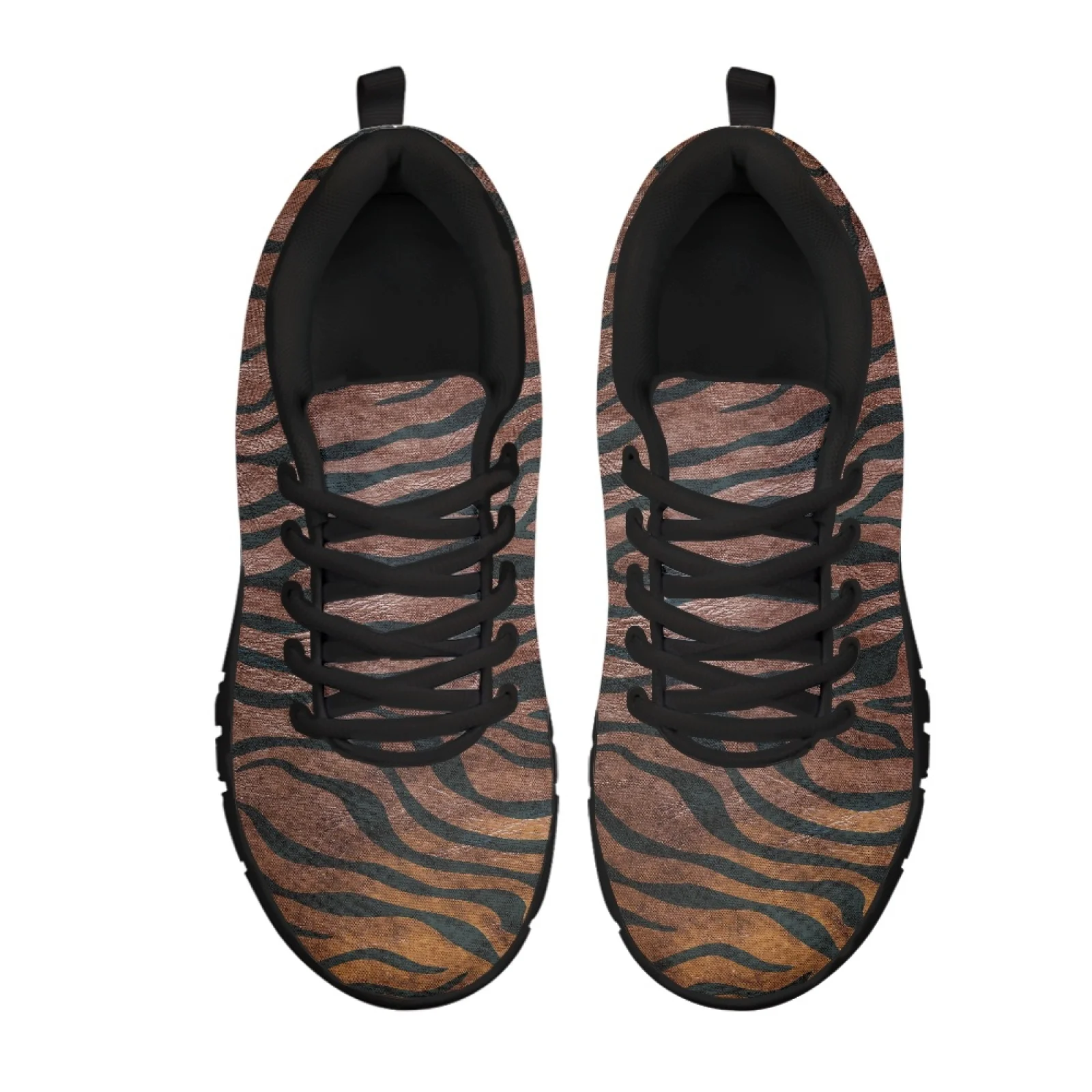 Coloranimal Stripe Print Mens Walking Shoes for Women Who Stand All Day Wear-Resistant Womens Sneakers Running Athletic Shoes