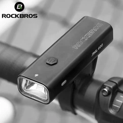 ROCKBROS Bike Light Front Lamp 2000mAh USB Charging Bicycle Light IPX6 Waterproof Headlight Cycling Flashlight Bike Accessories