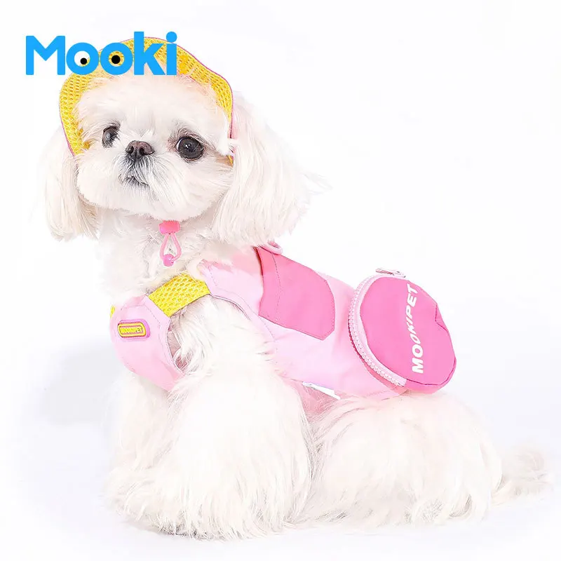 

Mookipet Mushroom Pendant Functional Vest 2024 summer clothing Pet Cat dog Clothes for Puppy Small medium dog chihuahua apparels