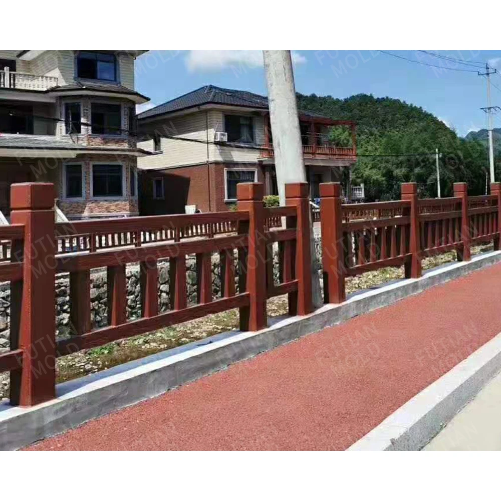 Futian Plastic Injection Molds Manufacturer Ready Stock 1400x1500mm/1490x1620mm Fence Mold For Garden Home And Yard River Bank