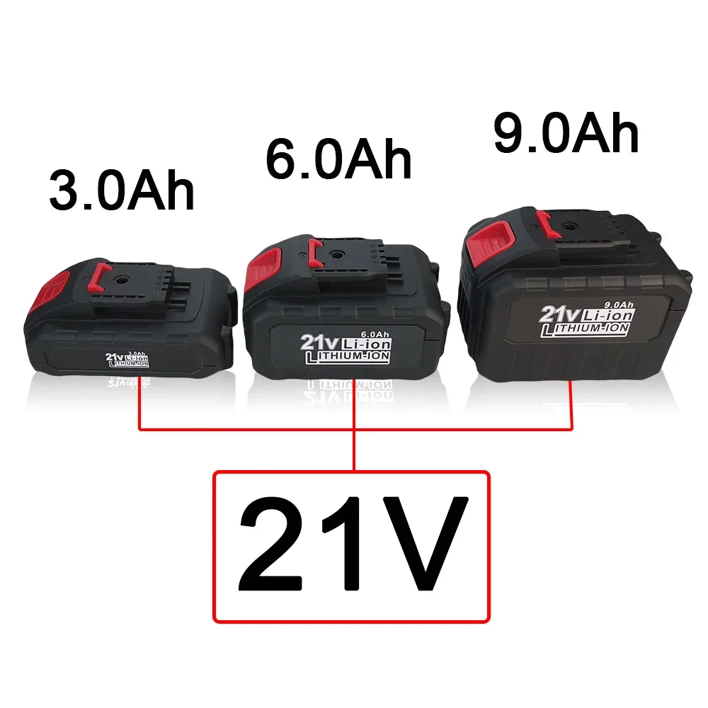 

Lithium Battery 21V 3000/6000/9000mAh,for Worx Electric Power Tool Pruning Saw Drill Percussion WA3551 WA3553 WA3641 WG629E