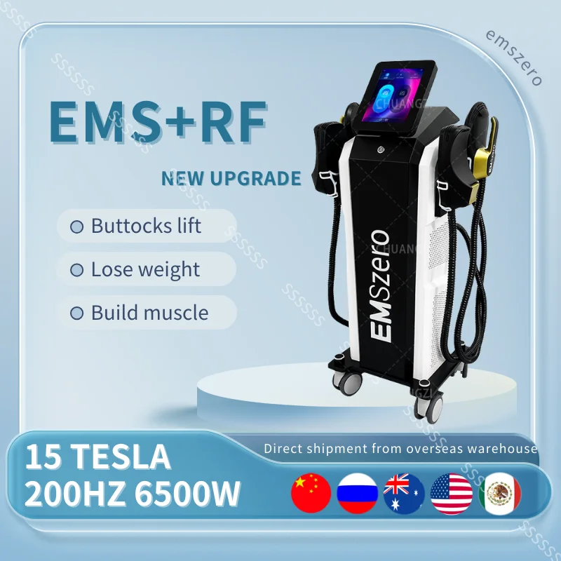 Emszero PRO NEO 6500w RF 15Tesla Weight Lose Electromagnetic Pelvic Slimming Neo EMS Body Sculpt Machine