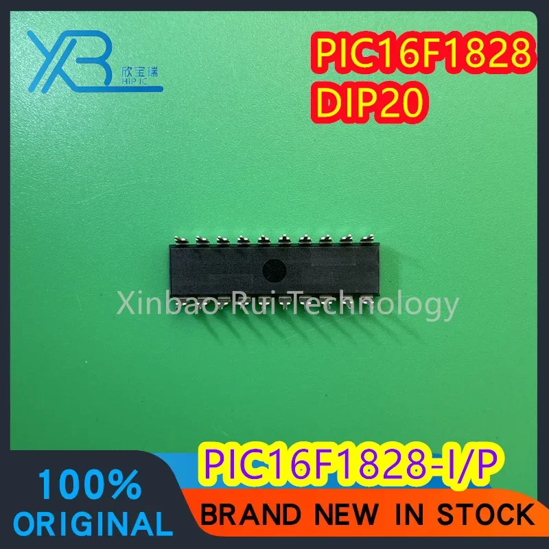 (5/10pieces) PIC16F1828-I/P PIC16F1828 16F1828 DIP20 microcontroller chip IC 100% brand new imported original in stock