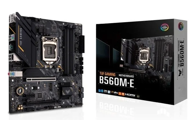 

NEW BOX FOR Asus TUF GAMING B560M-E 2.5G network interface card Dual PCI-E4.0
