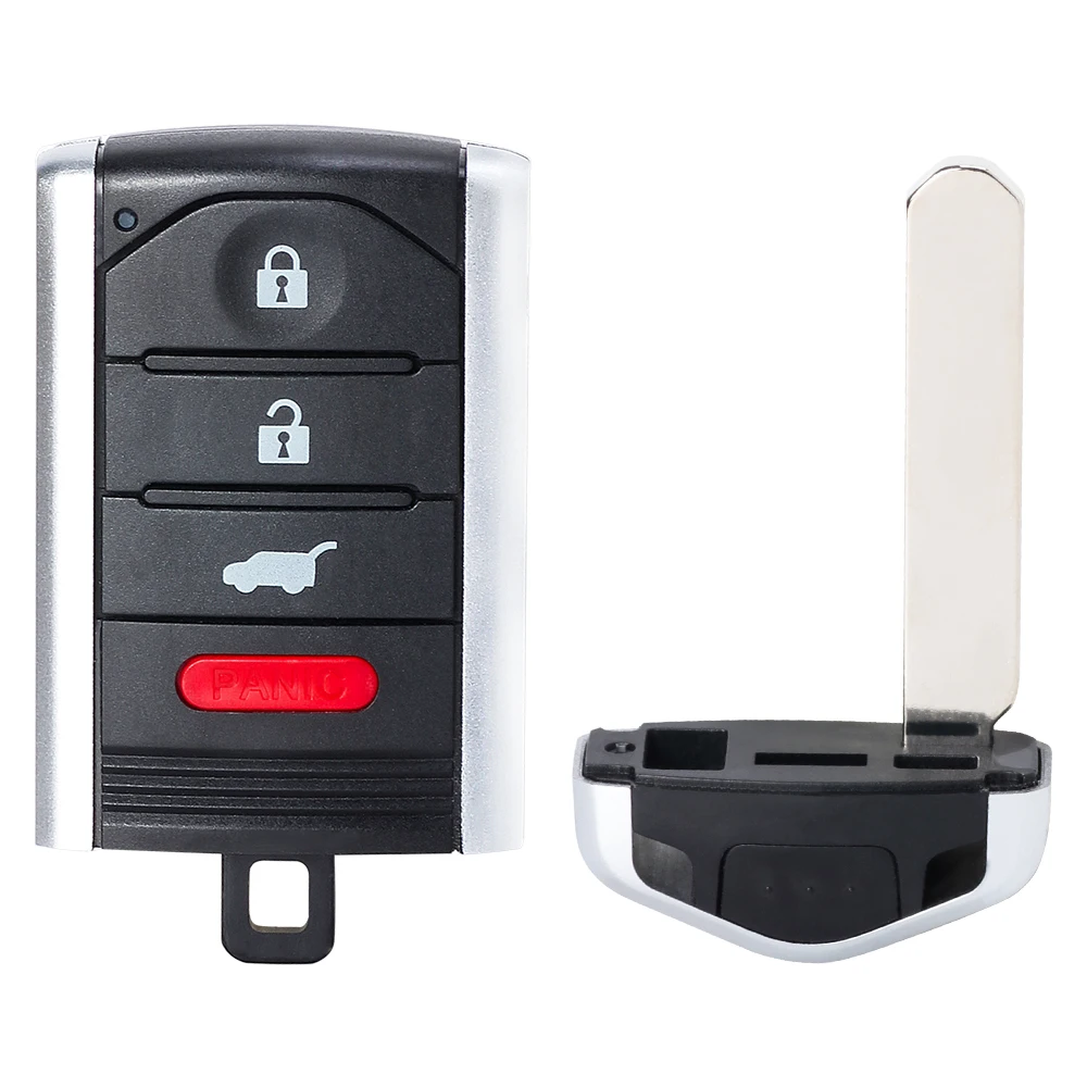 Keyecu 313.8mhz id46 chip para 2011 2012 2013 2014 2015 acura rdx ilx chave remota fob fcc id: cartão inteligente kr5434760