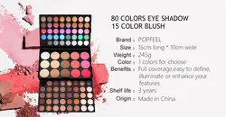 Pro All in One Makeup Gift Kit Set Box Full Women Waterproof Eyeshadow Pallete Make Up Eye Shadow Blush Bronzer Contour Palette