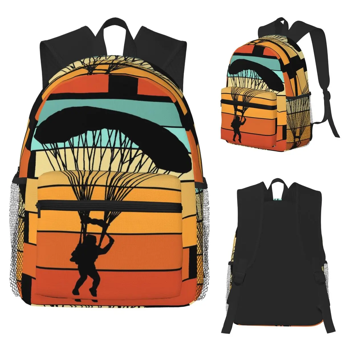 

Студенческий рюкзак для парапланеризма, школьная сумка, походный дорожный рюкзак для мужчин и женщин, сумка для книг, сумки на плечо