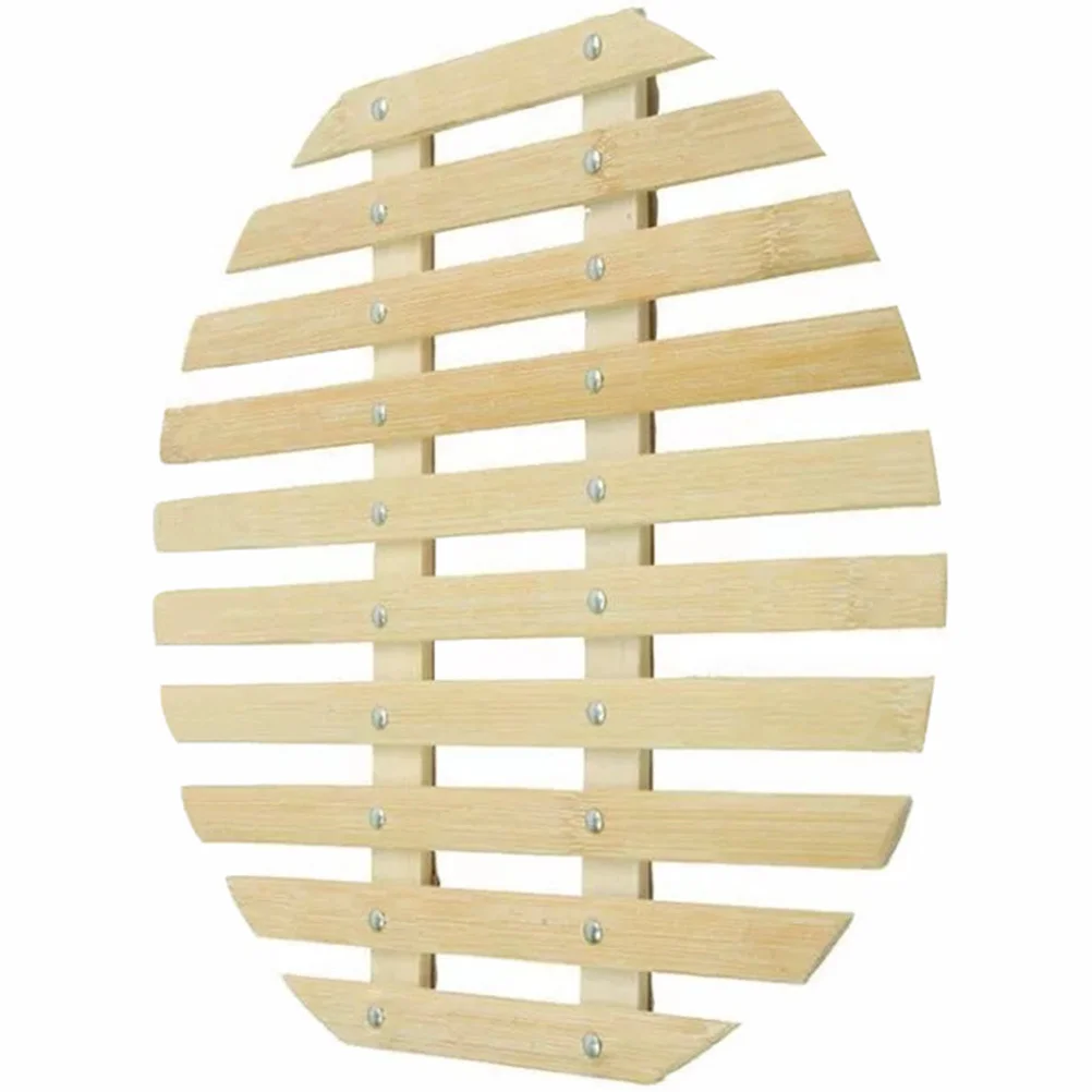 

Bamboo Steamer Liner Mat Smooth Edge Anti-Heat Reusable for Chinese Food Cooking Processing Household Bamboo Liner Mat