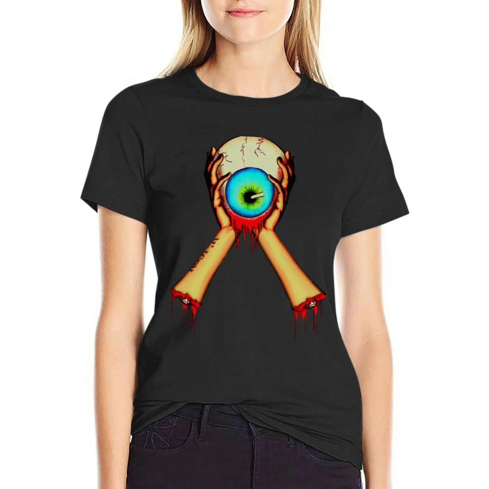 Beholder of the Eye T-Shirt shirts graphic tees anime clothes Aesthetic clothing womans clothing