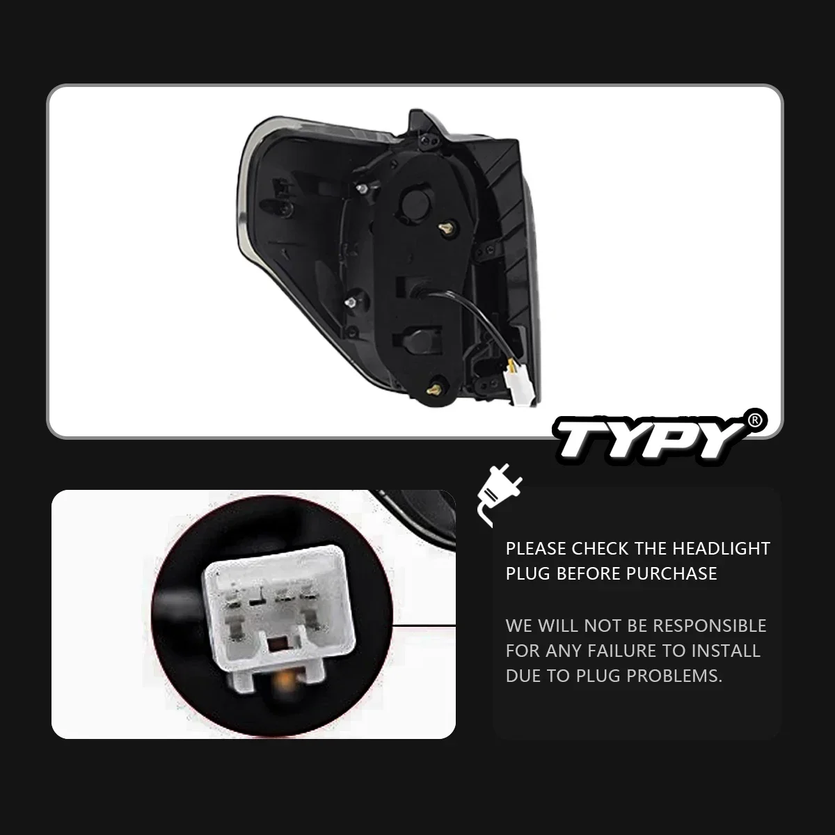 

Автомобильный задний фонарь для Toyota 4 Runner, обновленный задний фонарь 2010-2020, модифицированный для нового динамического указателя поворота, автомобильный светодиодный задний фонарь в сборе