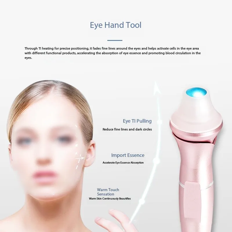 目元と肌の美容デバイス、クマ除去、小じわ改善、顔のリフトアップと引き締めに最適、美容用途に最適