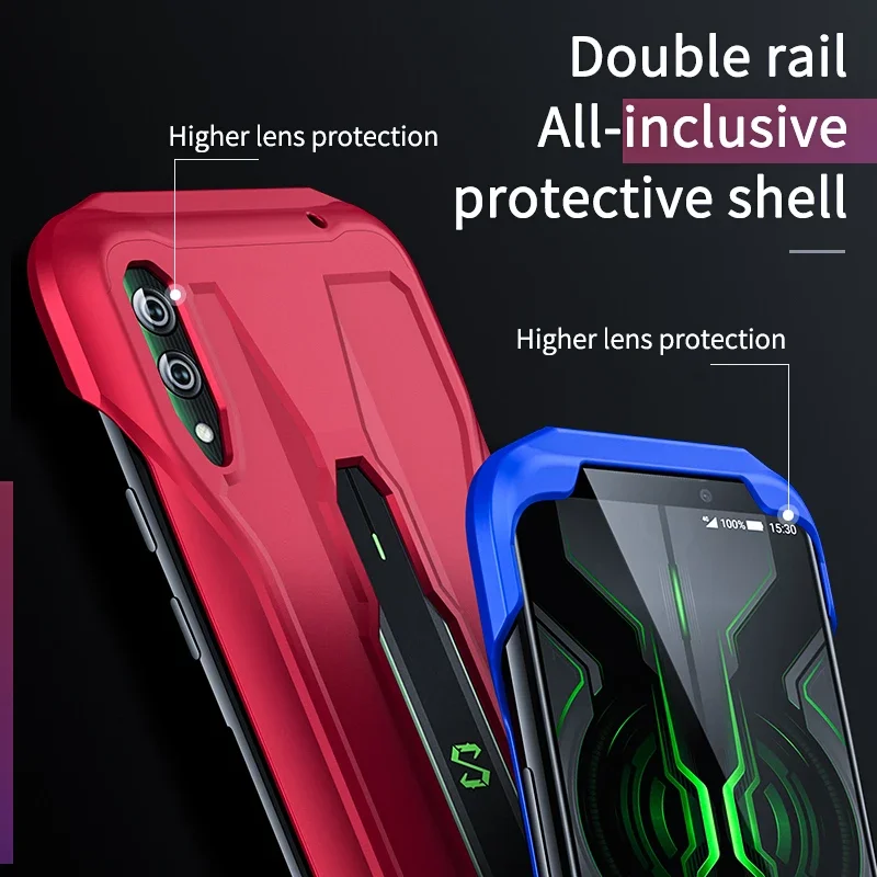 Shockproof Armor Protection Case For Xiaomi Mi Blackshark 2 Pro Case Suitable for Gamepad Hard Matte Cover For BlackShark 2 Pro