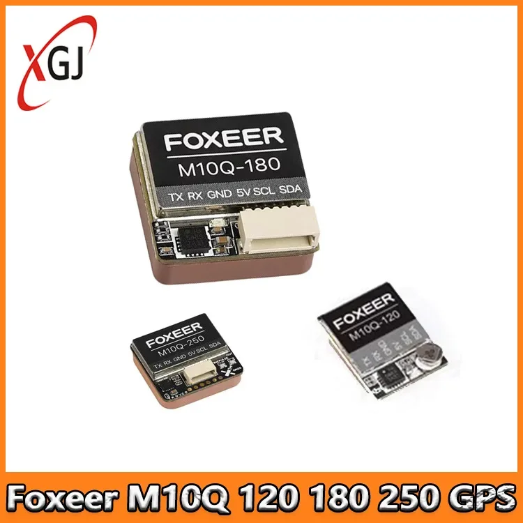 

Foxeer M10Q 120 180 280 GPS FPV Гоночный дрон 5883 Двойной протокол Компас с прецизионным позиционированием Высокоточная навигационная система