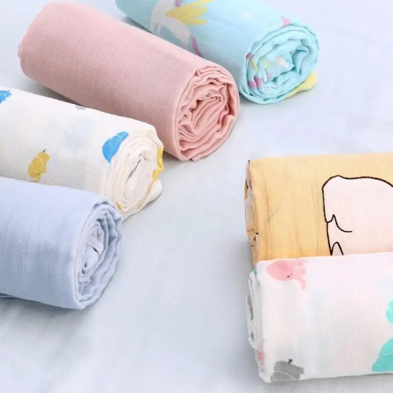 77HD Baby Blanket for Newborns & Toddler 2-layer Breathable Quilt Soft & Comfortable