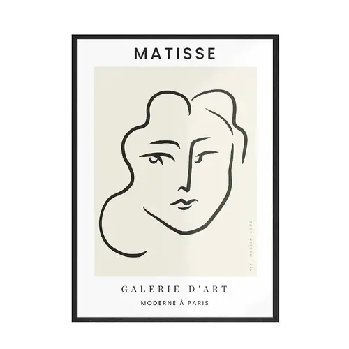 Scandinavian Henri Matisse Abstract Lines HD Canvas Painting Minimalist Wall  Poster Print Home Bedroom Living Room Decor - Image 9