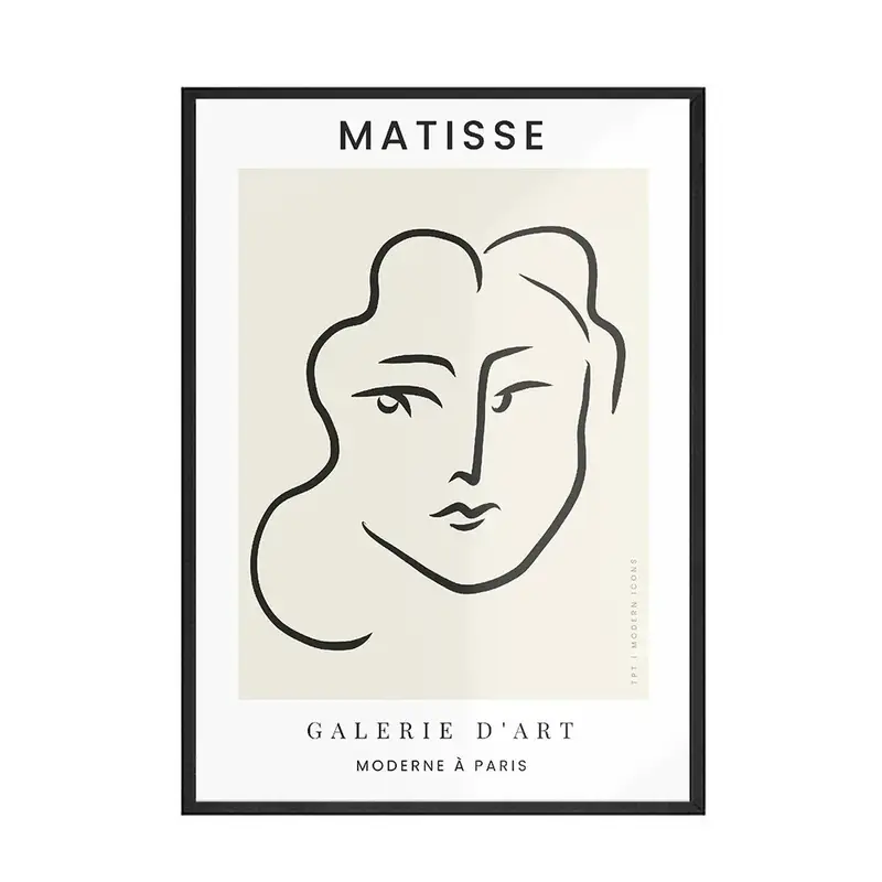 Scandinavian Henri Matisse Abstract Lines HD Canvas Painting Minimalist Wall  Poster Print Home Bedroom Living Room Decor - Image 9