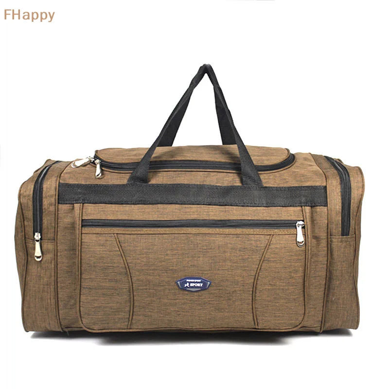 Bolsas de viaje Oxford impermeables para hombre, equipaje de mano, bolsa de viaje grande, bolsa de viaje de fin de semana de gran capacidad, bolsa de Fitness