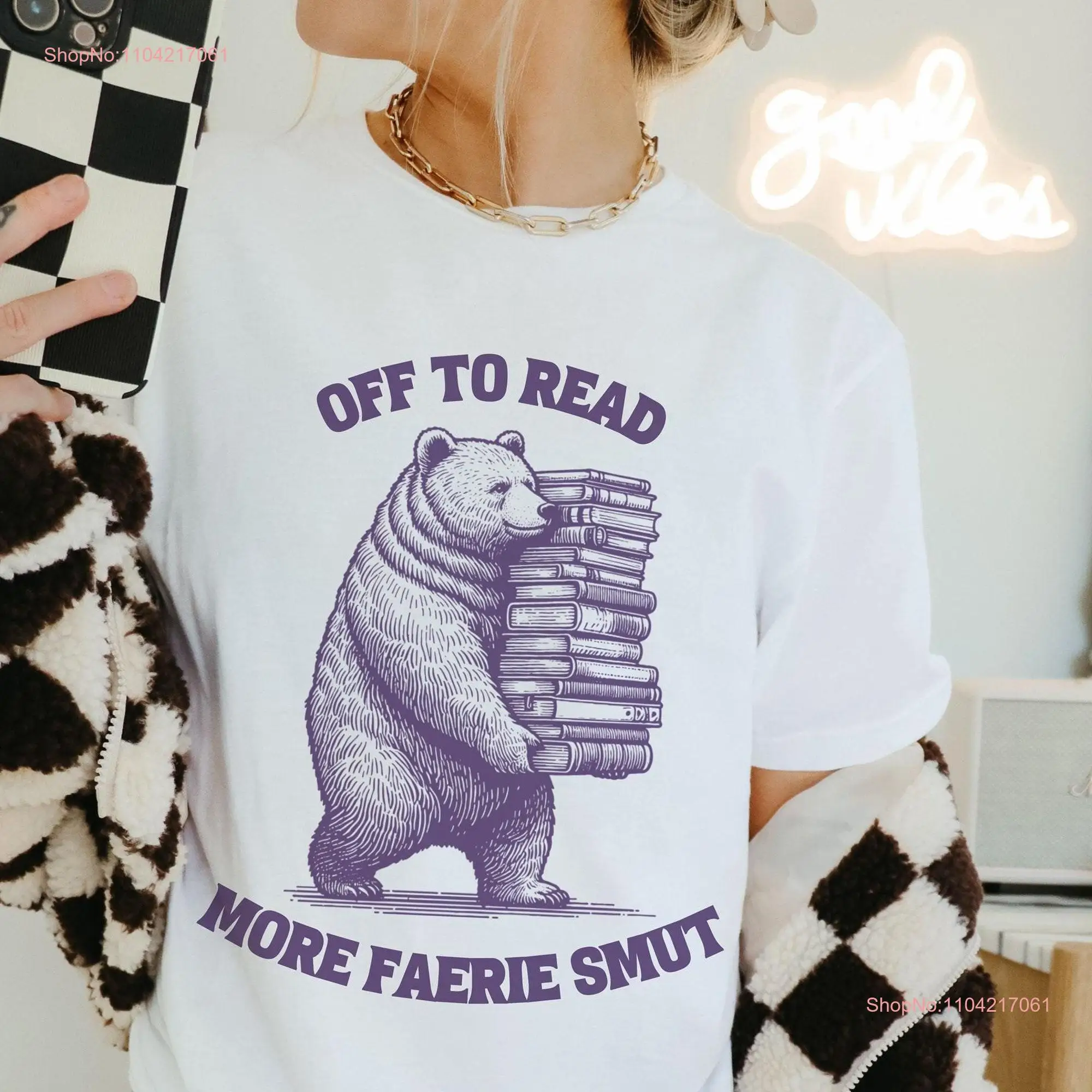 Funny Bookish T Shirt for Her Faerie Smut Spicy Book Reader Fantasy Romance Lover tee ACOTAR long or short sleeves