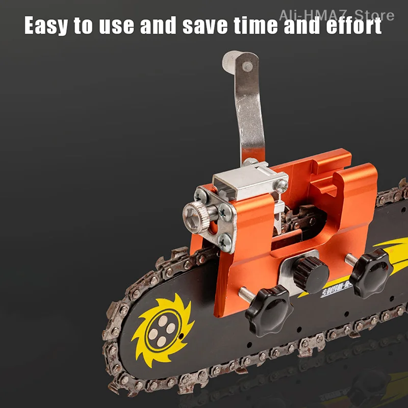 Portable Hand Chainsaw Sharpener Grinder Tool Household Manual Chain Grinding Tool Electric Chain Saw Blade Grinding Machine