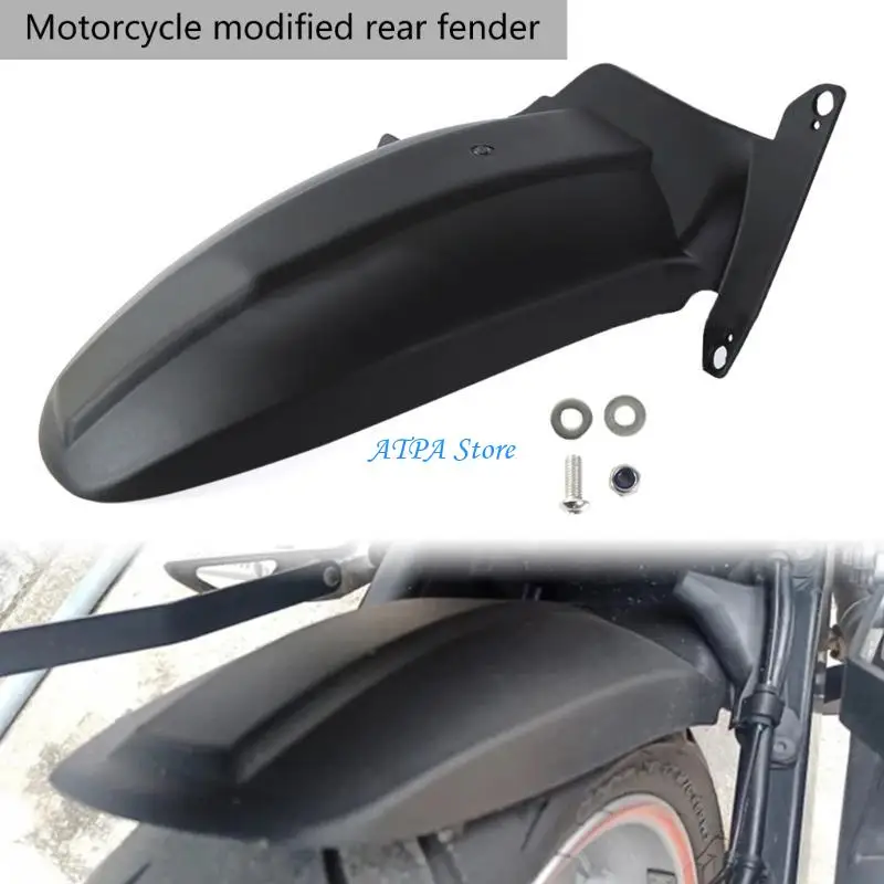 

U13C Rear Extender Mudguard Splash Guard Cover Suitable for NC700S Motorcycles, Enhancing Look and Durability