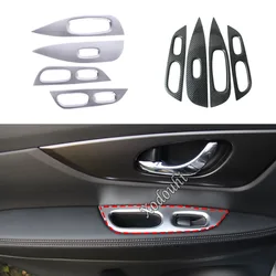Cover Door Window Glass Panel Armrest Lift Switch Button Stick For Nissan X-Trail T32/Rogue 2014 2015 2016 2017 2018 2019 2020