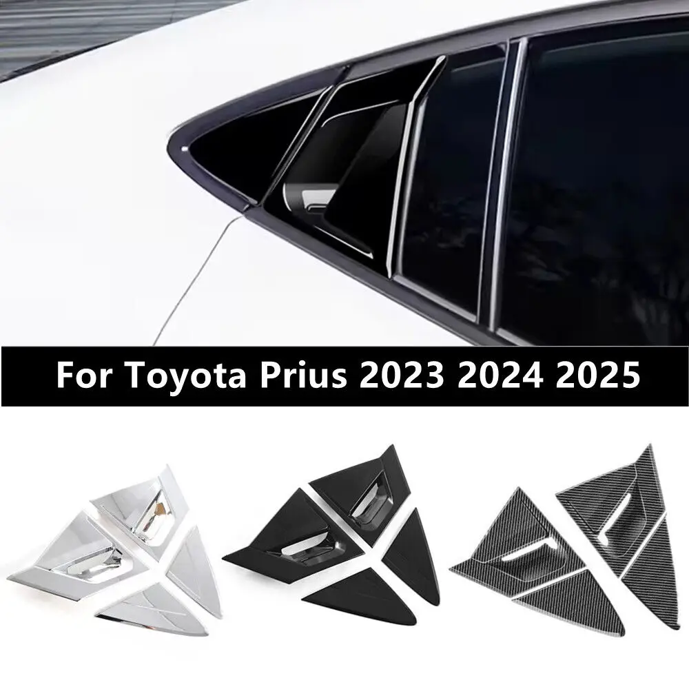 

For Toyota Prius 2023 2024 2025 Car Exterior Rear Door Bowl Handle Cover ABS﻿ Sticker Moulding Trim Protective Accessories
