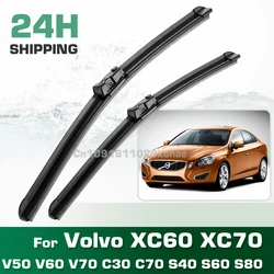 For Volvo XC60 XC70 V50 V60 V70 C30 C70 S40 S60 S80 LHD&RHD Front Wiper Blades Windshield Windscreen Window Brush 26