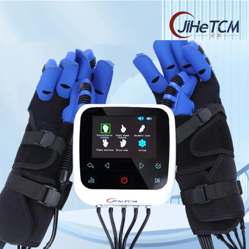 High Quality English Hand Rehabilitation Robot Glove for Stroke Patients with Hemiplegia Wrist & finger Function Training Device