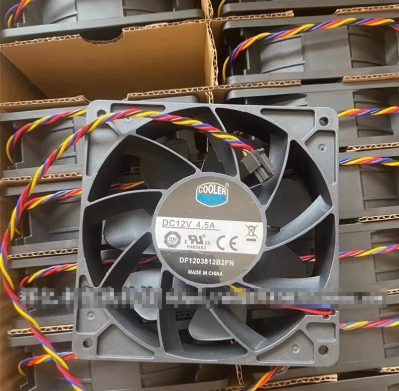 Cooler Master DF1203812B2FN DC 12V 4.5A 120x120x38mm 4-Wire Server Cooling Fan