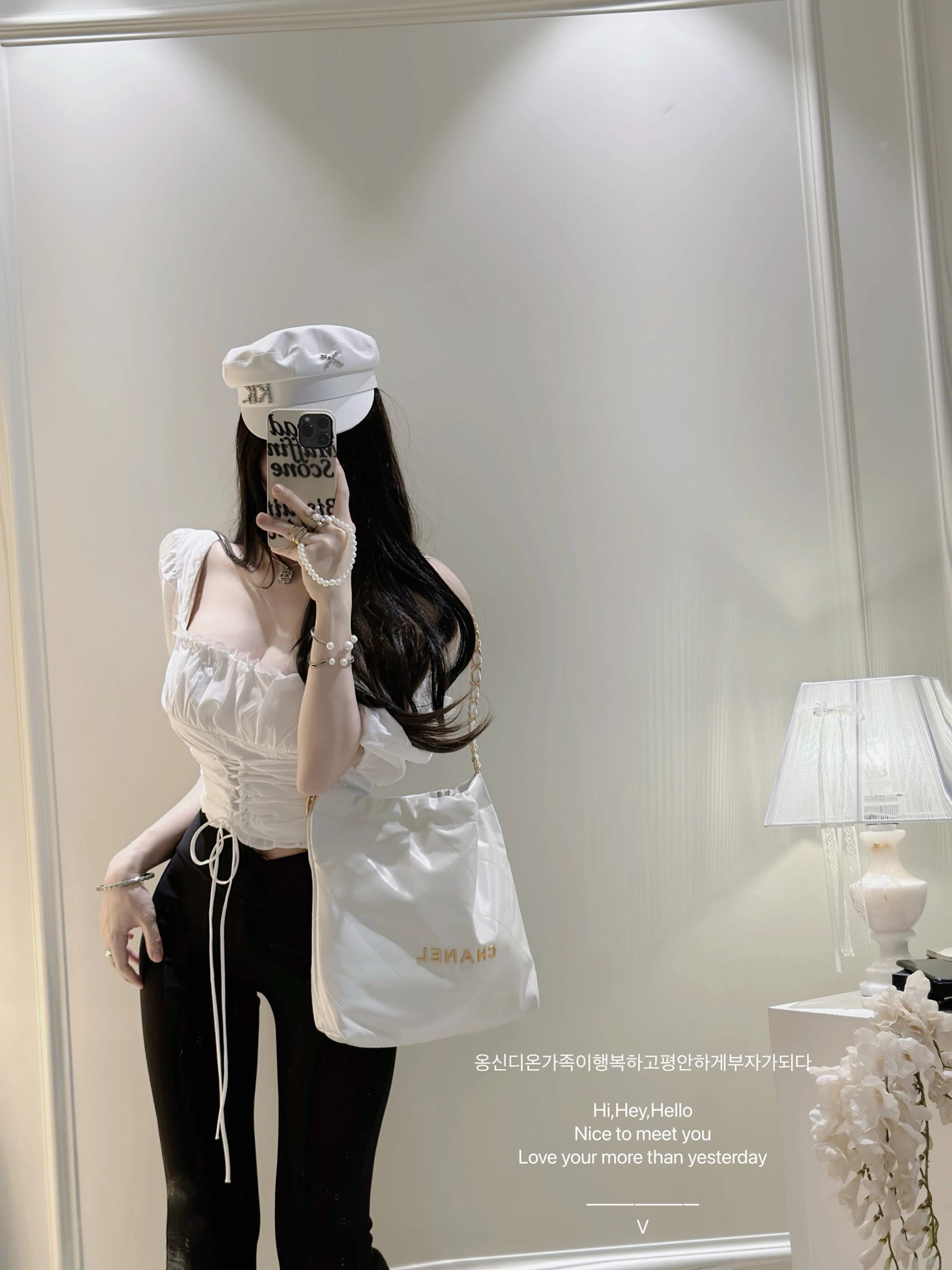 

Fre Milk Cr Pure Desire Корейский женский топ Faion ort Sve Bubble Top с завязками для похудения с эффектом талии, расклешенный...