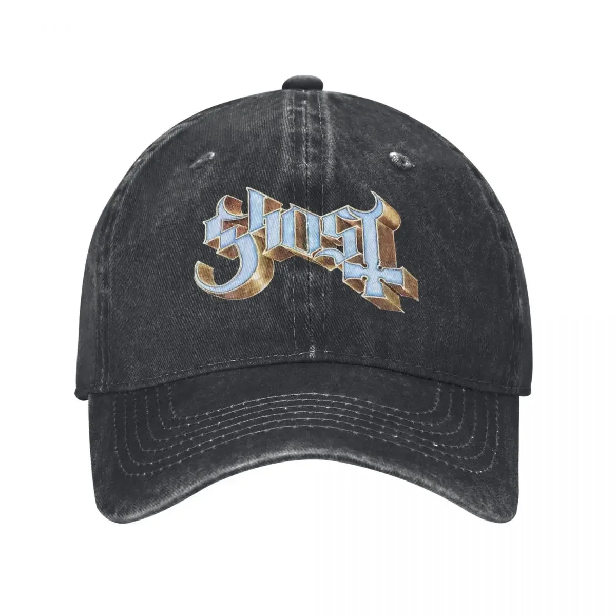 

Ghost Band Unisex Baseball Cap Distressed Denem Caps Hat Casual Outdoor Running Gollf Gift Snapback Hat