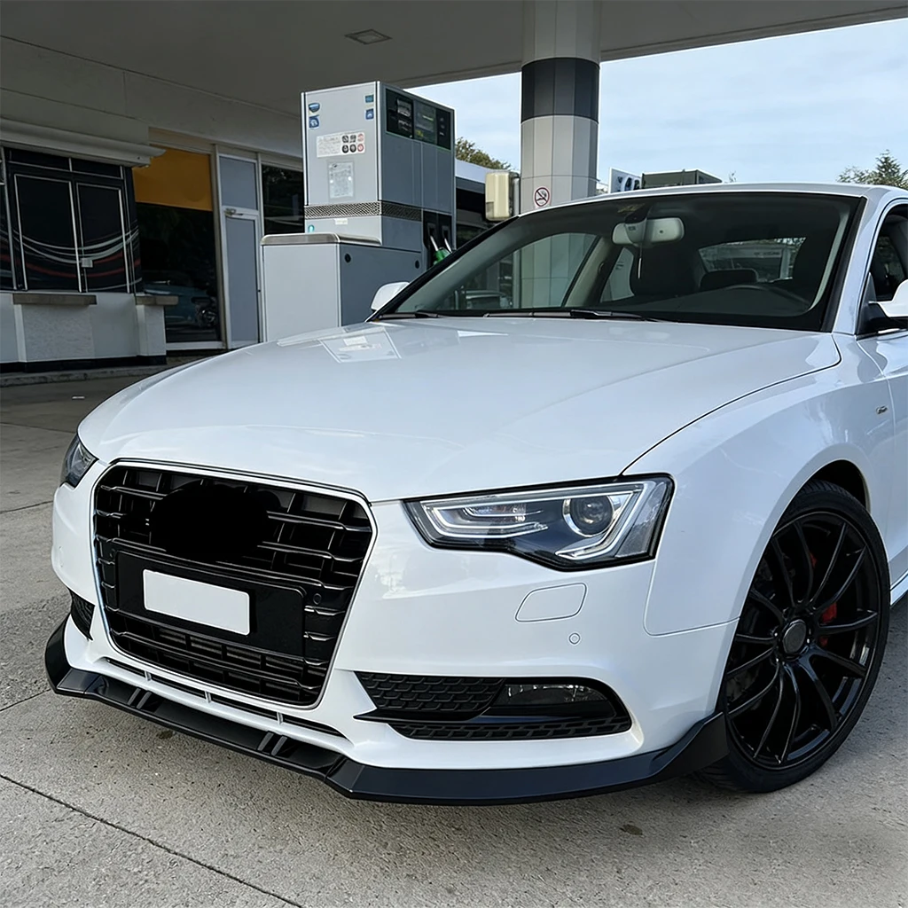 

Car Front Bumper Splitter Lip Diffuser Body Kit Spoiler Guard Fit For Audi A5 B8.5 QUATTRO 2012-2016 (Not For S-LINE RS5 Model)