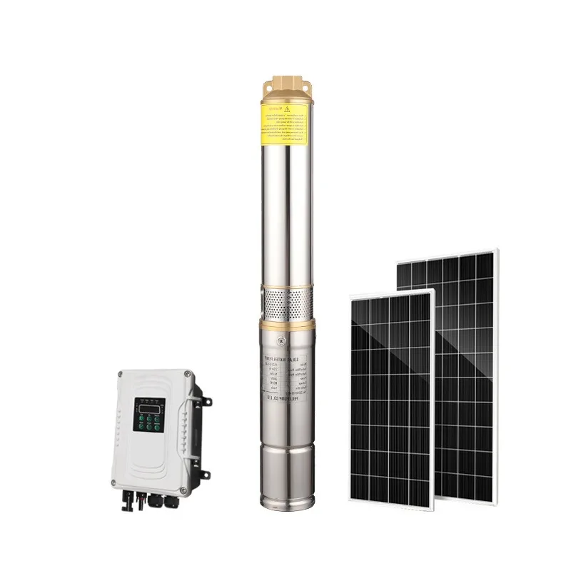 Permanent magnet brushless solar water pump stainless steel
