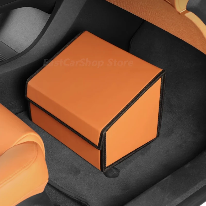 

For NIO ET5 ET5T Touring 2023 2024 Car Shoes Storage Box Trunk Storage Box Tail Folding Multi-functional Box Accessories Cover