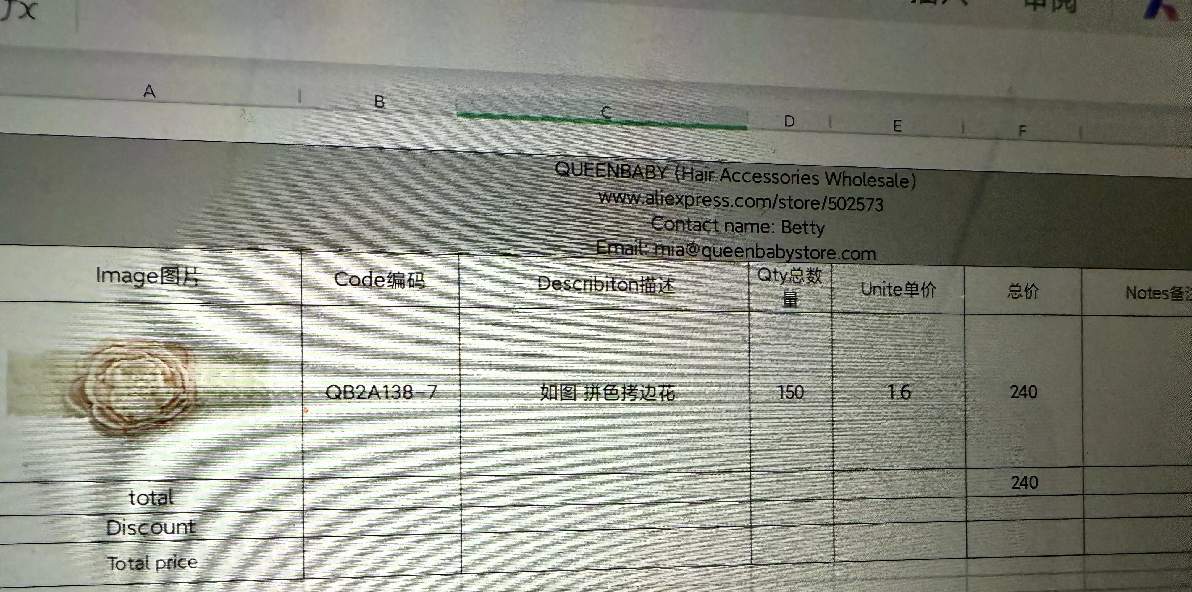 like picture show 150pcs headbands