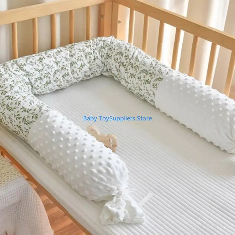 R1WF Soft Soft Berker Bumper Solução Sono Segurança Infantil Para Aumentar Ambianças Quarto