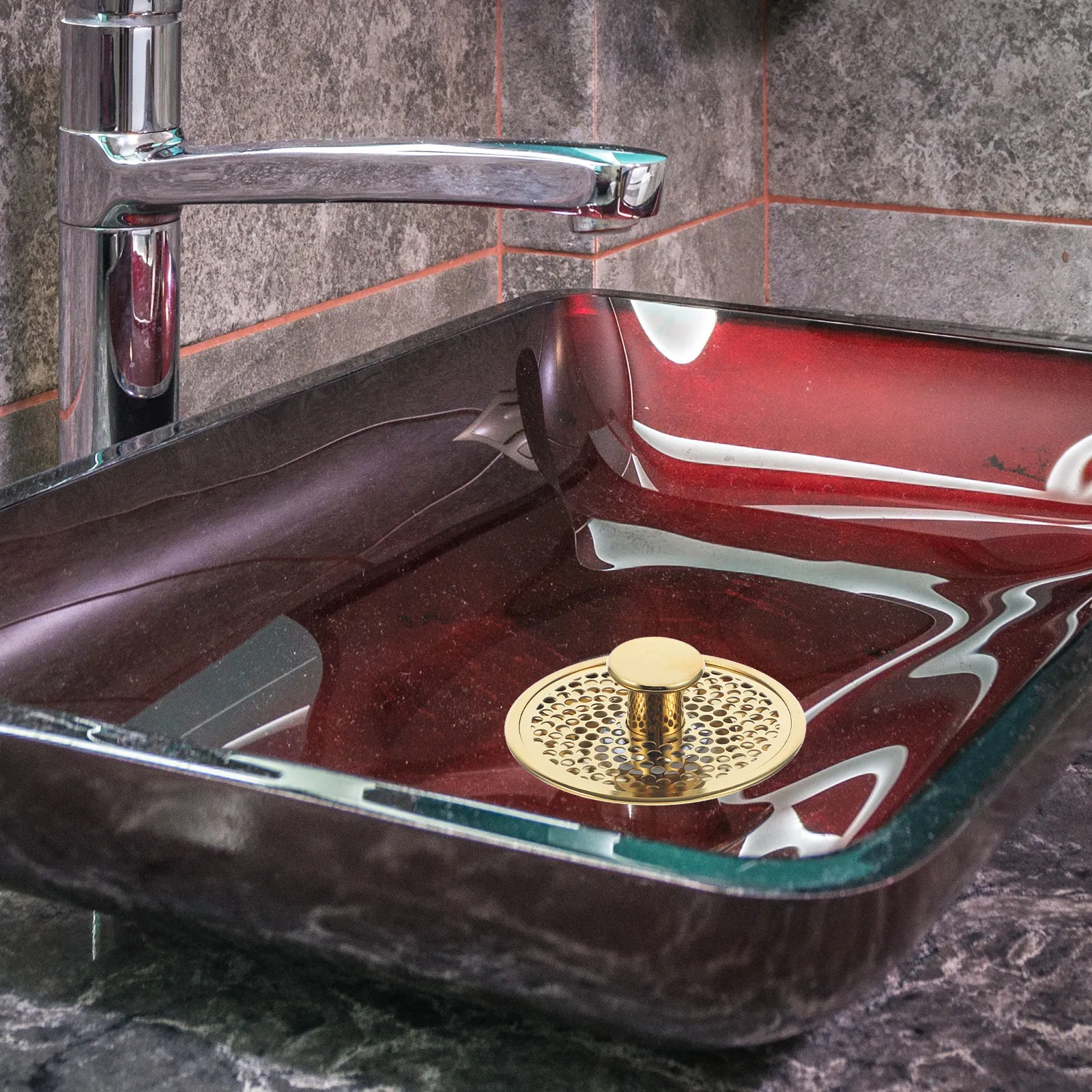 

Самозакрывающаяся заглушка для ванны, стальная пробка для раковины, магнитная автоматическая заглушка с защитой от запаха, герметизация из АБС-пластика для ванной комнаты