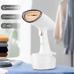 휴대용 스티머 원단 의류 다림질 다리미, 가정용 급속 가열 스팀 발생기, 1600W, 320ml
