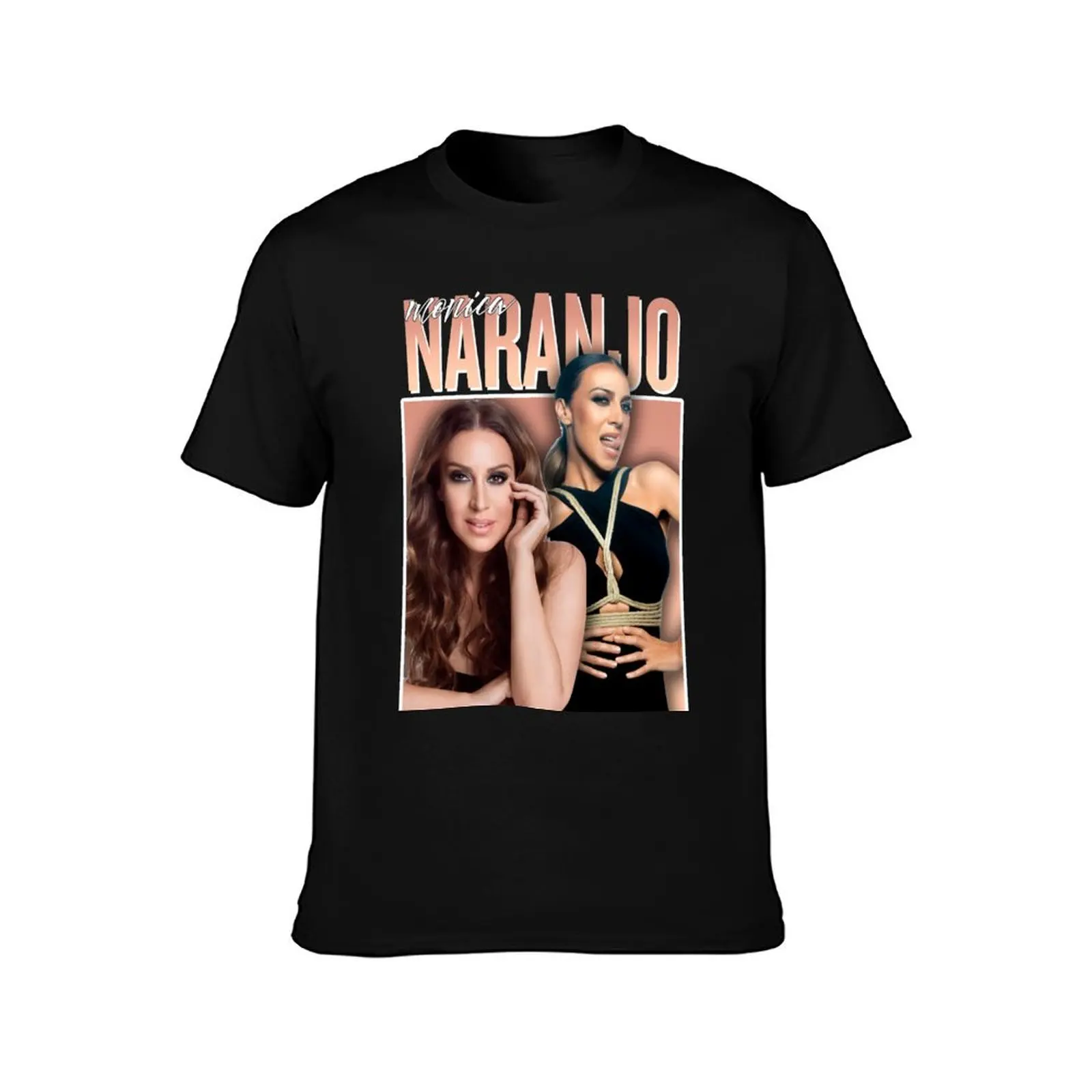 MONICA NARANJO T-Shirt man t shirt cotton high quality t shirts designer t shirt custom print T-Shirt