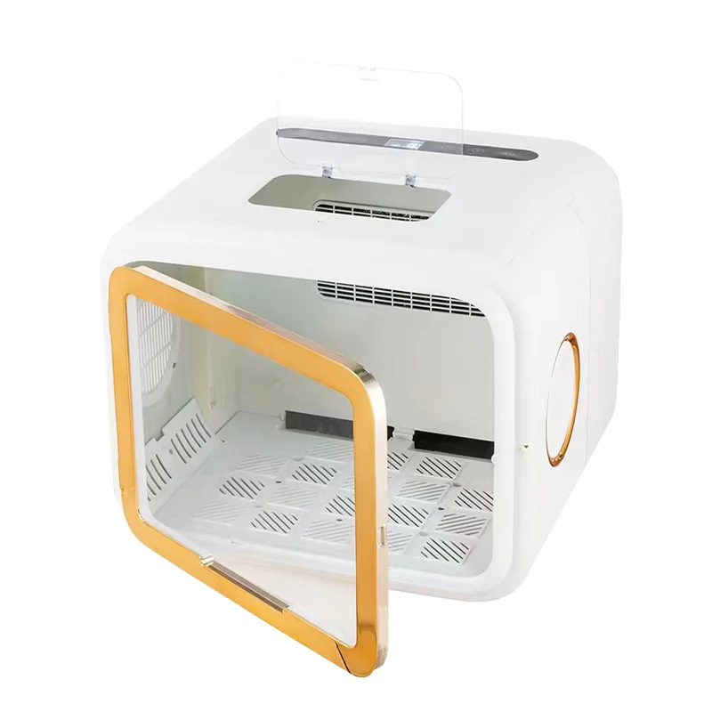 

Smart Temperature Control Ultra Dryer for Pets Quiet ABS Material Automatic Pet Hair Dryer Eco-Friendly for Cats Small Dogs