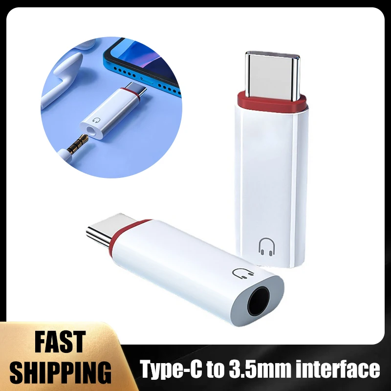 Latest 3.5mm Female to Type C Male Adapter For Macbook 3.5 mm  Headset Converter