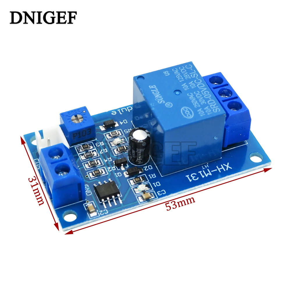 XH-M131 5V 12V 10A Photoresistor Sensor Module Light Control Switch Photoresistor Detection Brightness Automatic Control
